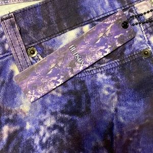NWT Hudson NICO Mid Rise Skinny Galaxy Pant sz 32
